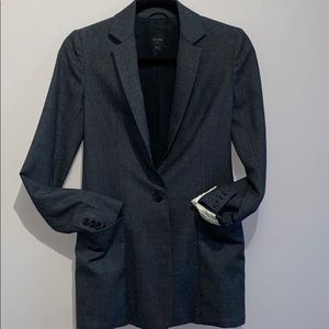 Talula Babaton Wool Boyfriend Blazer Jacket